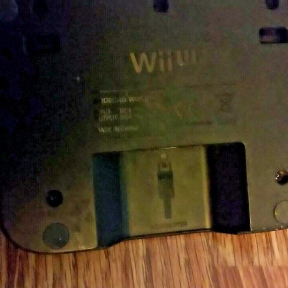 Genuine Nintendo Wii U Gamepad Black Charge Dock Cradle WUP-014 - Picture 2 of 2